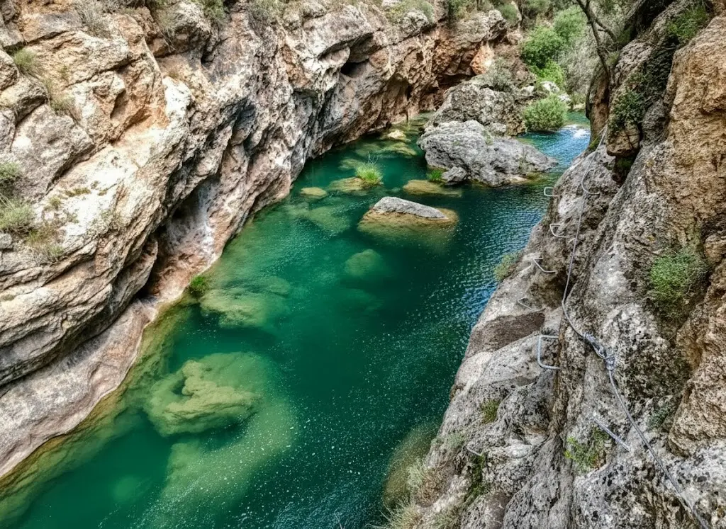 Vía ferrata de iniciación