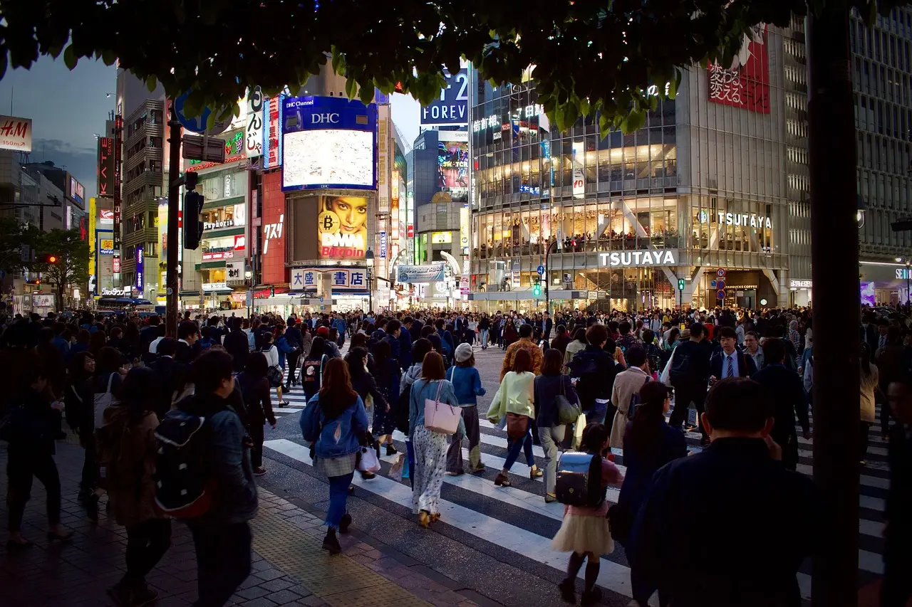 Cruce de Shibuya y Harajuku